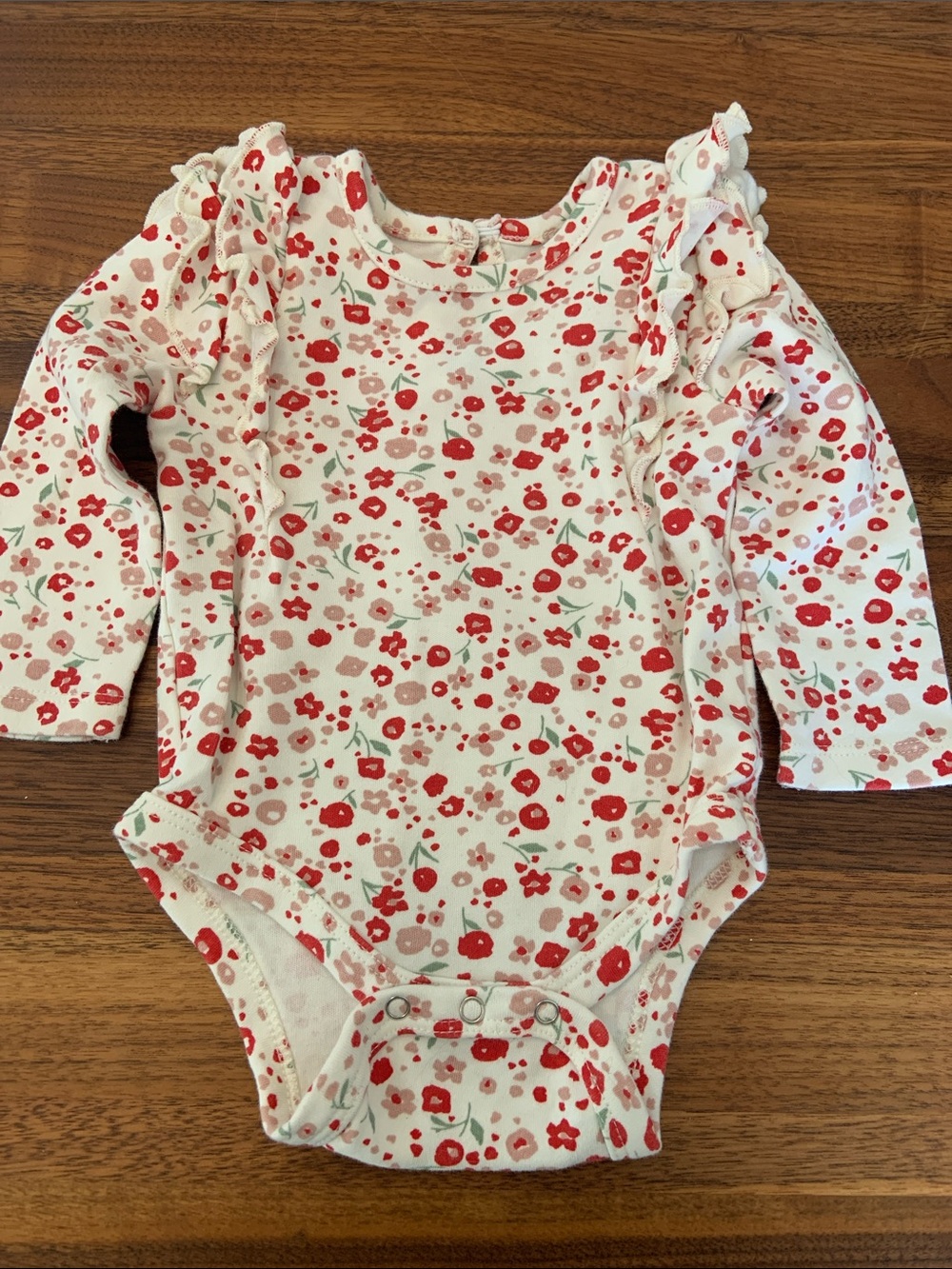 Pehr Baby Winter Berry Organic Cotton Bodysuit 3-6M - Like New